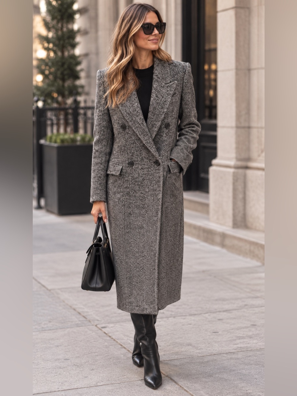 Aritzia Babaton The Constant™ Coat - Soft Wool Cashmere small